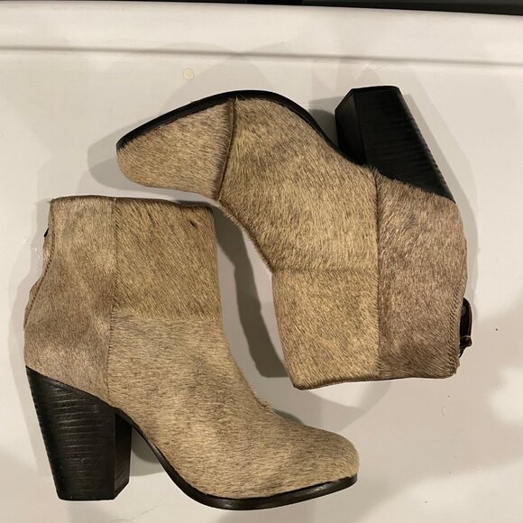 Rag & Bone Fur Ankle Boots (US 9) - Picture 2 of 5